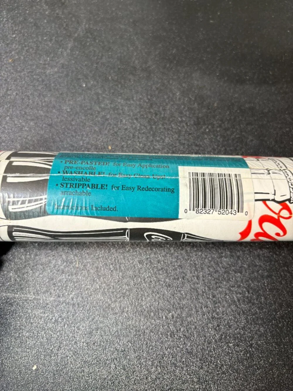 1 Roll of Coca Cola Wallpaper Boarder 8.5